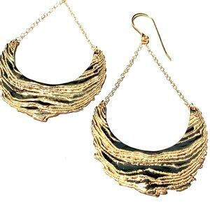 Erik Mae’s Cutter Bone Cove Long Earrings